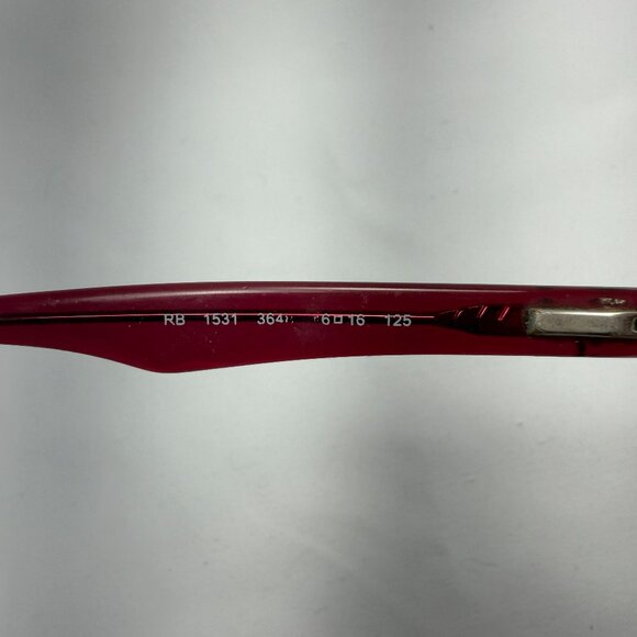 Ray-Ban Small Red Eyeglasses - Frames Only - Picture 8 of 9